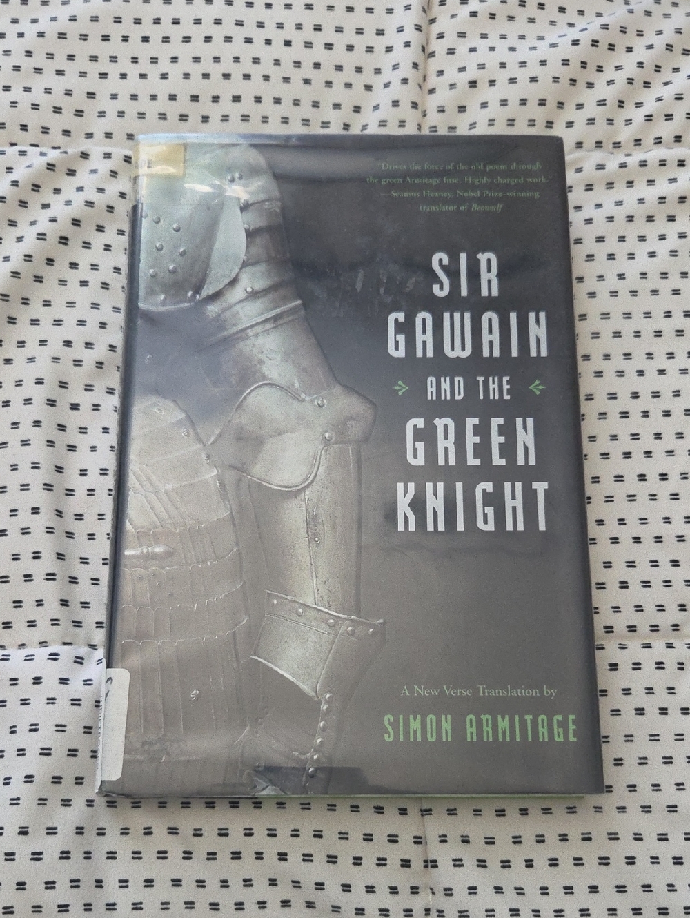 Sir Gawain and the Green Knight by Simon Armitage - Green and Gray Hardcover